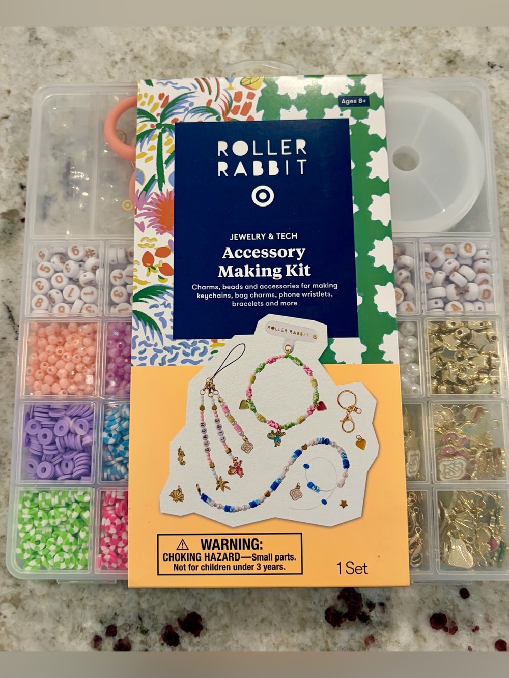 Roller Rabbit x Target Accessory Making Kit - Multicolor Beads